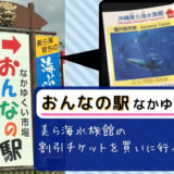 おんなの駅「なかゆくい市場」で美ら海水族館の割引チケットが手に入る!