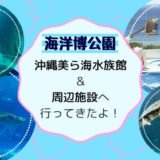 沖縄美ら海水族館&周辺施設へ行ってきたよ!