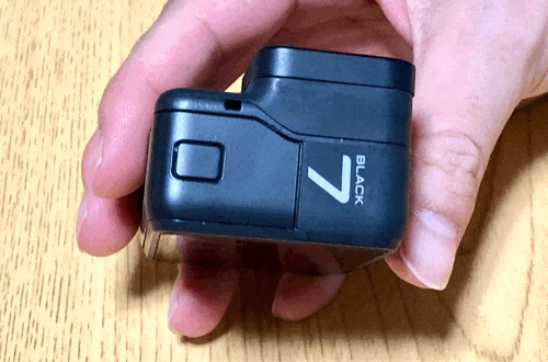 GoPro　USBポート開け方