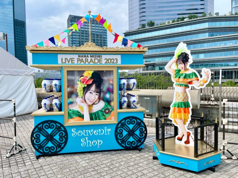 水樹奈々 LIVE PARADE 2023 大阪城ホールのパネルセット