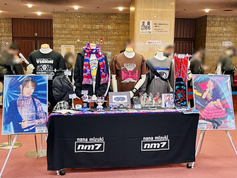 水樹奈々 LIVE VISION 2025-2026 愛知公演1日目グッズ展示