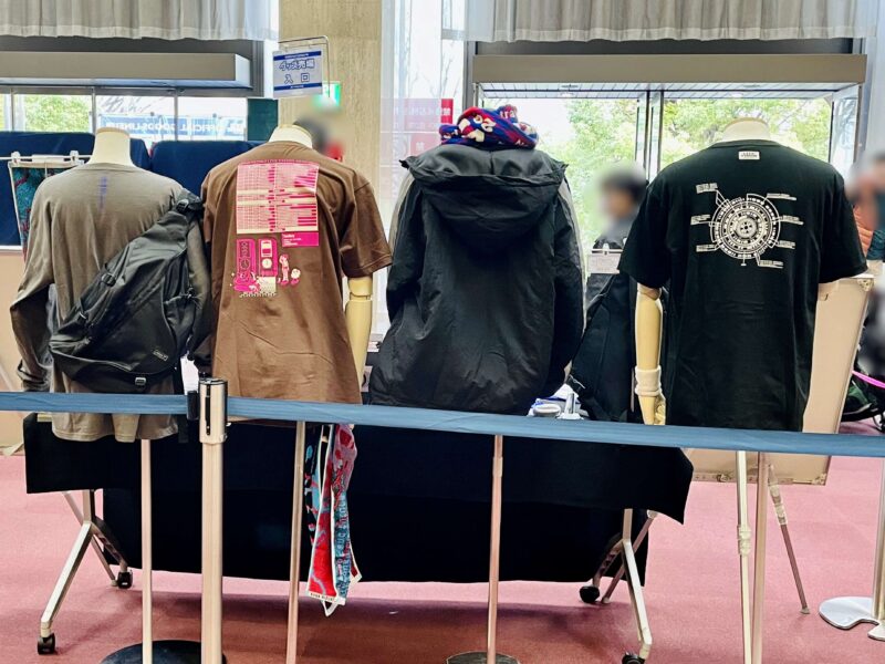 水樹奈々 LIVE VISION 2025-2026 愛知公演1日目グッズ展示（裏側）